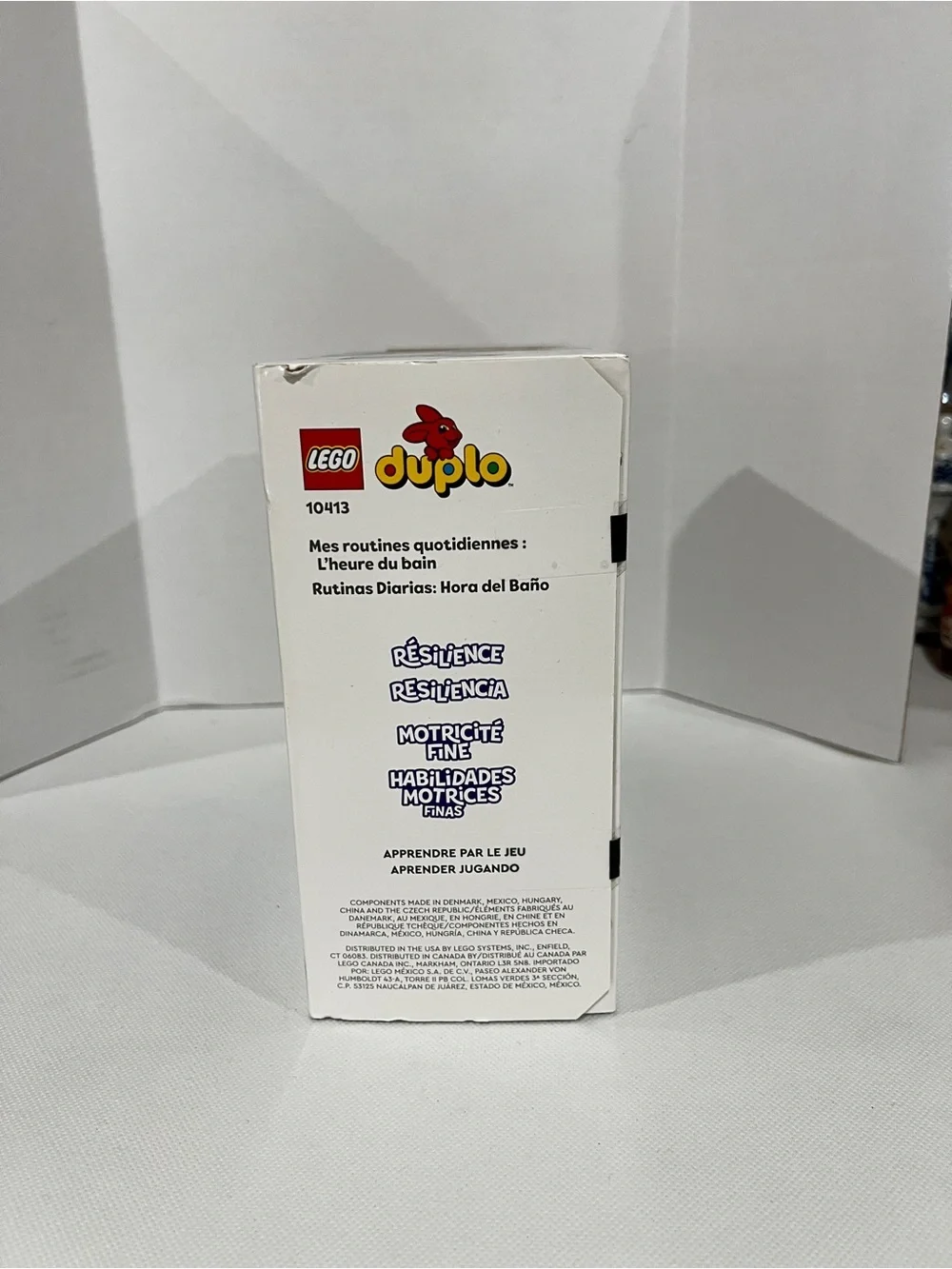 LEGO Duplo Daily routines Bath Time 15 Pzs Preschool Building Toy Ages 1 1/2 Yrs